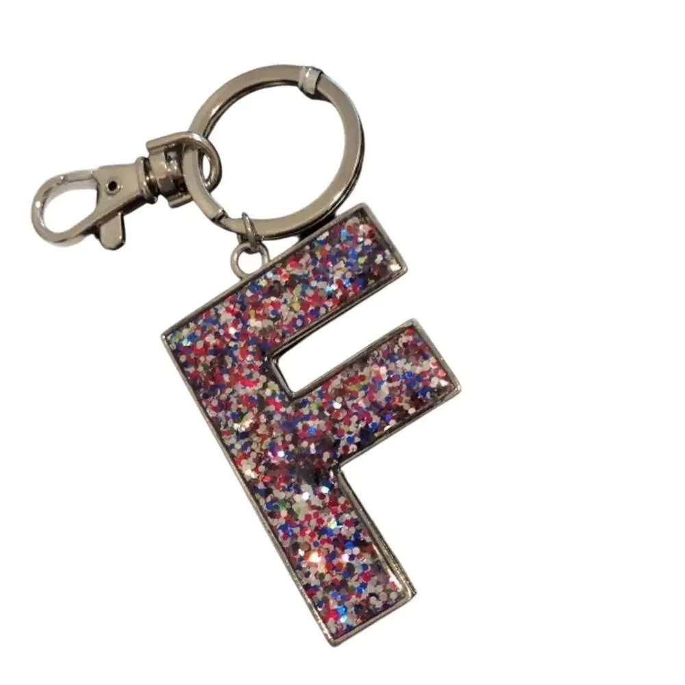 Ganz Keyring sparkle “F” NEW in package 2
